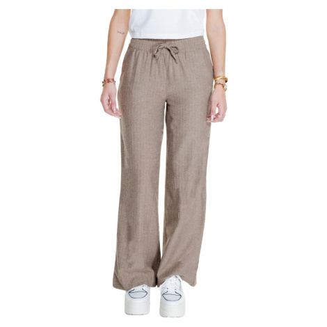 Jacqueline De Yong JDYPAULA LIFE HW WIDE PANT WVN 15329718 Hnědá