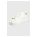 Kožené sneakers boty Furla Joy Lace-up bílá barva