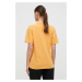 Bavlněné tričko Napapijri S-Box žlutá barva, NP0A4GDDY1J1