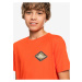 Oranžové klučičí tričko s potiskem Quiksilver Nineties Son