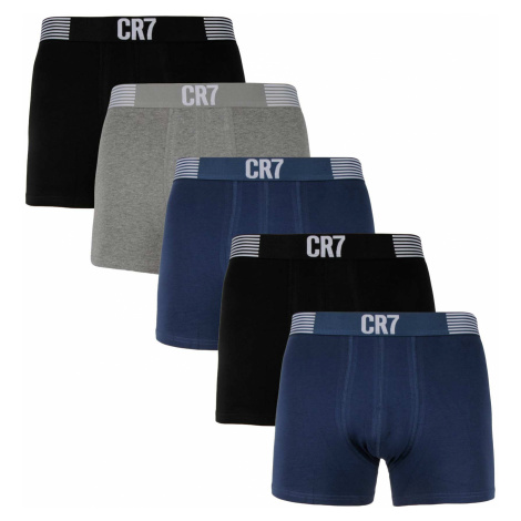 5PACK pánské boxerky CR7 vícebarevné (8106-49-2405)