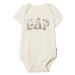 GAP V-BEAR LOGO Dětské body, béžová, velikost