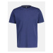 Tmavě modré pánské basic tričko LERROS