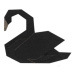 Párová brož Black Swan