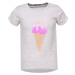 Dívčí triko s flitry - Glo-Story GPO-0469, světlonce růžová Barva: Růžová