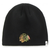 47 NHL CHICAGO BLACKHAWKS BEANIE Klubová zimní čepice, černá, velikost