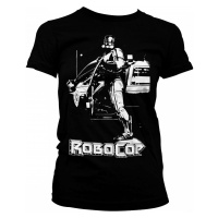 Robocop tričko, Robocop Poster Black Girly, dámské