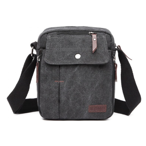 Kono Pánská crossbody taška přes rameno Pocket Black - černá