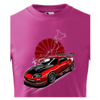 Dětské tričko s potiskem Toyota Supra JDM -  tričko pro milovníky aut