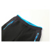 Chlapecké softshellové kalhoty, zateplené KUGO HK5612, černá / tyrkysové zipy Barva: Černá