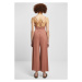 Ladies Modal Spaghetti Jumpsuit - terracotta