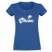 Lilo & Stitch Stitch Silhouette Dámské tričko modrá