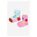 Dětské ponožky Happy Socks Dots 2-pack růžová barva, Skarpetki dziecięce Happy Socks 2-pak Dots 