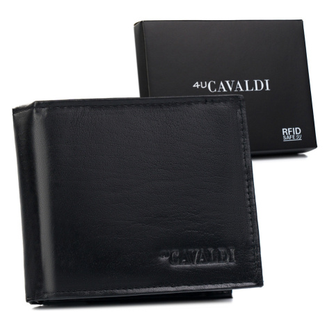 Pánská kožená peněženka s zadní kapsou 4U CAVALDI