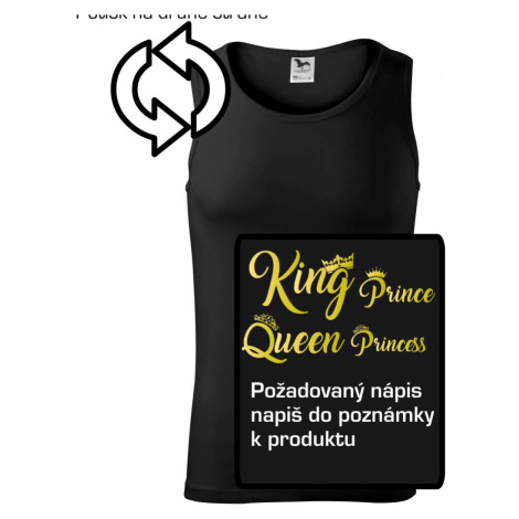King Queen Rodinná zlatá - Tílko pánské Core