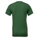 Canvas Unisex tričko CV3413 Grass Green Triblend -Heather