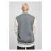 Starter / Starter College Fleece Jacket heavymetal/palewhite