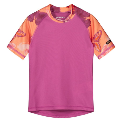 Reima dívčí plavkové tričko s UV filtrem 50+ Pulikoi růžová