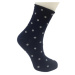 Ponožky s lurexem, bez stahovacího lemu SB015