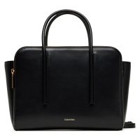 Kabelka Calvin Klein Carryall Mini Leather Tote Bag LV04F3034G Černá