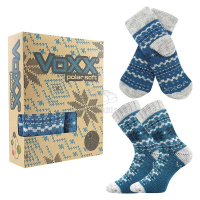 Dětské ponožky VoXX Trondelag set petrolejová