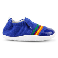 BOBUX SCAMP Blueberry - Red Rainbow | Dětské první barefoot botičky