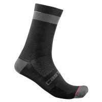 CASTELLI Cyklistické ponožky klasické - ALPHA 18 - černá
