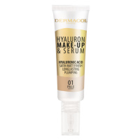 Dermacol Make-up a sérum 2v1 (Hyaluron Make-up and Serum) 25 g 03 Sand