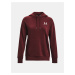 Vínová mikina Under Armour Essential Fleece Hoodie