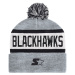Chicago Blackhawks zimní čepice Biscuit Knit Skull