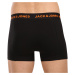 5PACK pánské boxerky Jack and Jones černé (12167028-BLK/BLK)