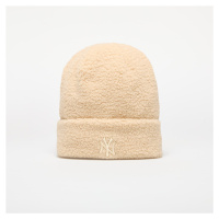 Čepice New Era New York Yankees MLB Wmns Knit Medium Borg Beanie Stone