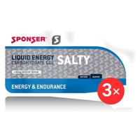 Sponser Liquid energy SALTY, 3 x 35g,