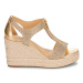 MICHAEL Michael Kors BERKLEY MID WEDGE Zlatá