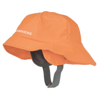 Dětský nepromokavý klobouk Didriksons SOUTHWEST Papaya Orange L04