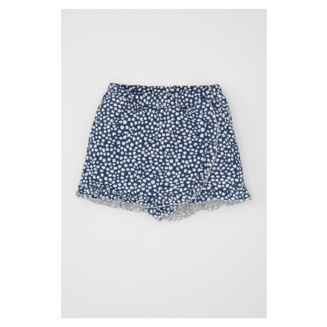 DEFACTO Baby Girl Floral Shorts Skirt