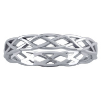Keltský stříbrný prsten Laise