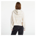 Mikina Nike NSW Wash Over-Oversized Jersey Hoodie Sanddrift/ White