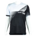 Pánské sportovní triko s krátkým rukávem Crussis ONE černá/bílá