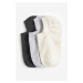 H & M - Neviditelné ponožky 3 páry - bílá