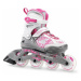 Rollerblade THUNDER XC G Dívčí inline brusle, bílá, velikost