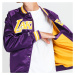 Mitchell & Ness NBA Lightweight Satin Jacket LA Lakers fialová / žlutá