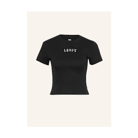 Levi's® Cropped Tričko Graphic Essential černá Levi´s