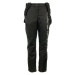 ALPINE PRO PADIA Dámské lyžařské kalhoty, černá, veľkosť
