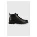Kožené boty Camper Brutus pánské, černá barva