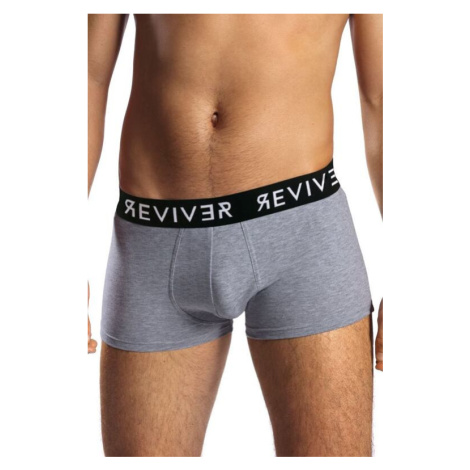 Pánské boxerky F9548 světle šedé Lorin