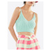 #VDR Pastel Mint Crop Top