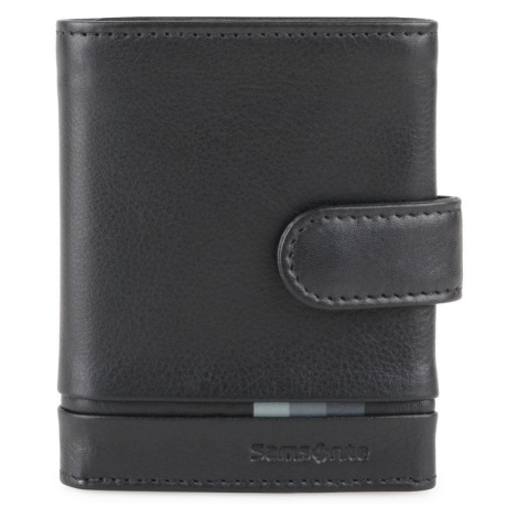 Samsonite Pánská kožená peněženka Flagged 2.0 149 - černá