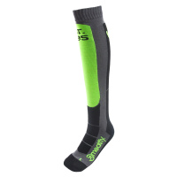 Meatfly snowboardové ponožky Hooper Safety Green Grey | Zelená