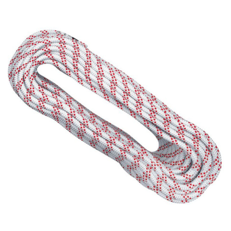 Lezecké lano Singing Rock Static 9,0 mm (30 m) Barva: bílá/červená